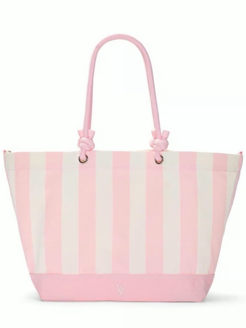 Victoria’s Secret Heritage Stripe Canvas Tote Bag